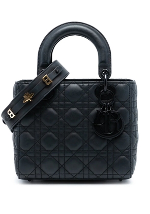 Christian Dior Pre-Owned 2020 Small Ultra Matte Calfskin Cannage My ABCDior Lady Dior satchel - Black