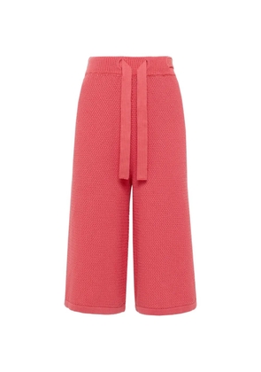 Laneus knitted knee-length shorts - Pink