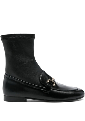 Bibi Lou buckle-detail sock boots - Black