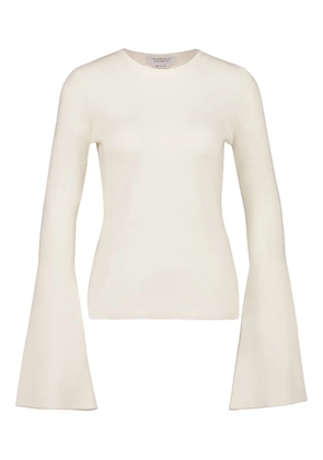 Gabriela Hearst Mason bell-sleeve top - Neutrals