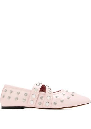 Stella McCartney studded ballet flats - Pink