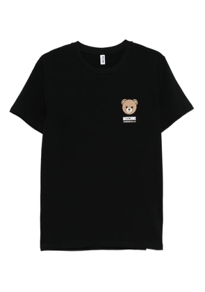 Moschino bear-logo T-shirt - Black