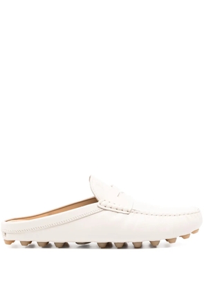 Tod's leather slippers - Neutrals