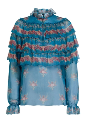 ETRO silk blouse - Blue