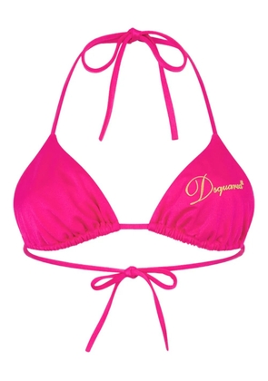 DSQUARED2 signature triangle top - Pink
