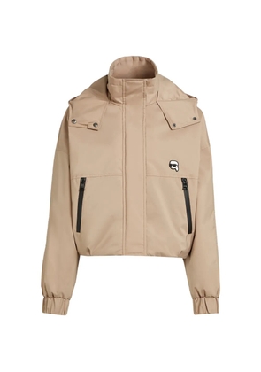 Karl Lagerfeld Ikon hooded jacket - Neutrals