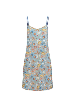 PIP STUDIO floral-print nightdress - Blue