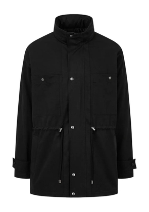 TOMBOY detachable-hood drawstring jacket - Black