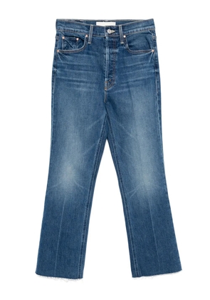 MOTHER The tripper ankle fray jeans - Blue