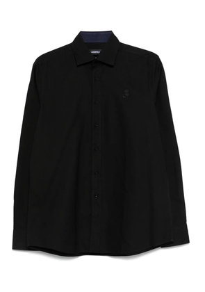 Karl Lagerfeld logo detail shirt - Black
