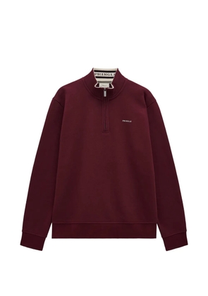 Pringle of Scotland quarter zip track sweatshirt - Red