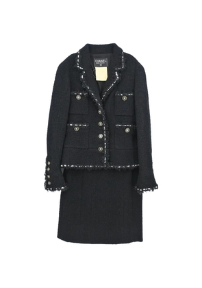 CHANEL Pre-Owned 1994 tweed setup suit - Black