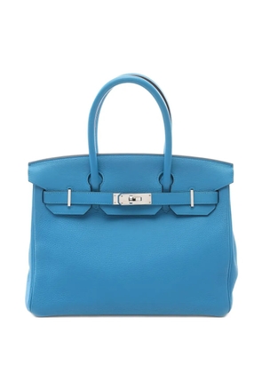 Hermès Pre-Owned 2017 Birkin 30 Verso tote bag - Blue