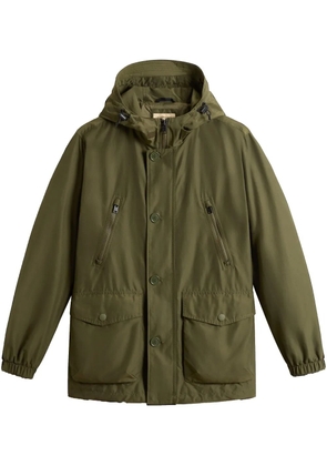 Woolrich Parka Light Ramar con cappuccio - Green