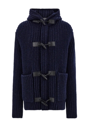 Ferragamo hooded duffle coat - Blue
