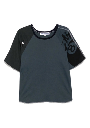 Stain Shade graphic-print T-shirt - Blue