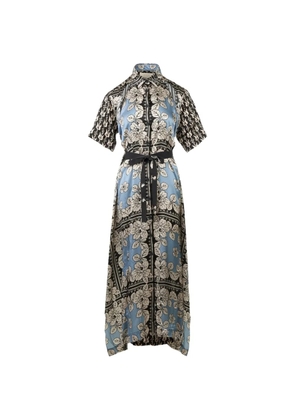 Biyan printed dress - Blue