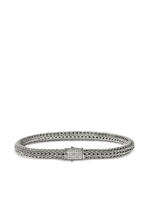 John Hardy sterling silver Icon diamond bracelet