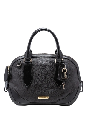 Burberry Pre-Owned 2000-2017 Small Grained Calfskin Orchard Bowling Bag satchel - Brown