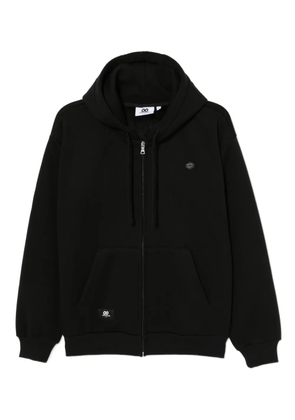 CHOCOOLATE logo patched hoodie - Black