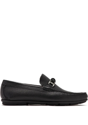Magnanni Montijo square-toe loafers - Black