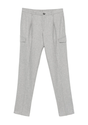 Tagliatore side-pocket trousers - Grey