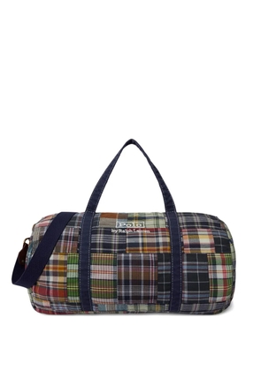 Polo Ralph Lauren patchwork-patten holdall - Brown