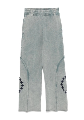 Études Studio embroidered track pants - Blue