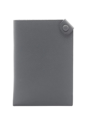 Hermès Pre-Owned 2023 PM Tarmac leather passport case - Grey