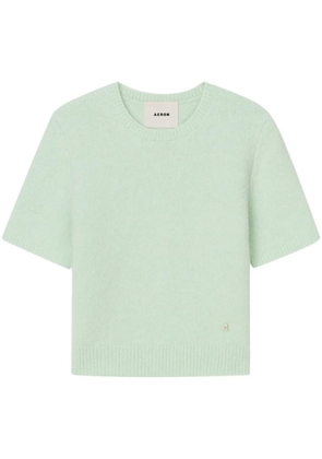 AERON Flaky knitted top - Green