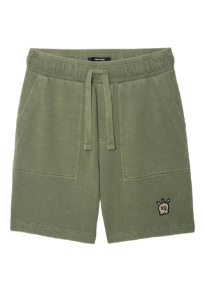 Zadig&Voltaire Pablo Slub shorts - Green
