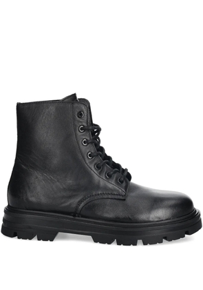 GUESS USA Lea lace-up ankle boots - Black