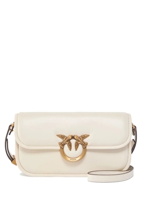PINKO large Love Birds cross body bag - Neutrals