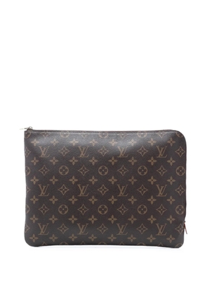 Louis Vuitton Pre-Owned 2019 Monogram Etui Voyage MM clutch bag - Brown