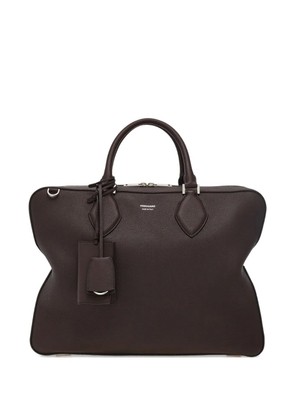 Ferragamo zip tote bag - Brown