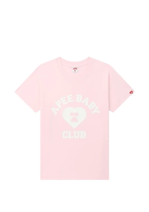 A BATHING APE® Baby printed T-shirt - Pink