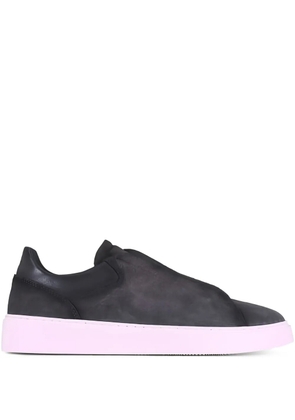 To Boot New York Campion suede panelled sneakers - Grey