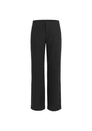 Reformation Vida low rise linen trousers - Black