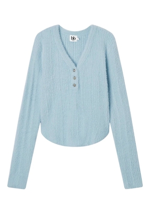 b+ab V-neck top - Blue