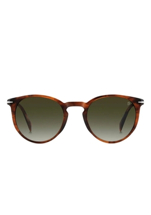 Eyewear by David Beckham round-frame sunglasses - Brown