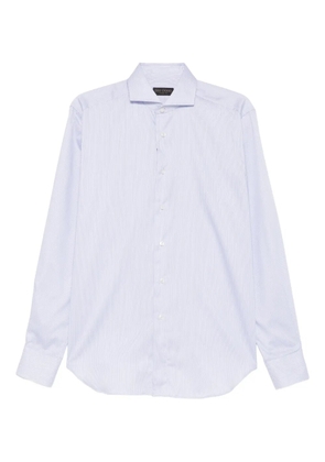 Dell'oglio striped button shirt - Blue