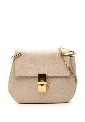 Chloé Pre-Owned 2015 Small Leather Drew crossbody bag - Brown