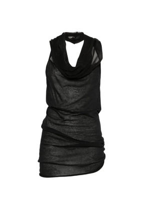 Rick Owens sunburn halter top - Black