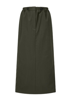 TOMBOY elasticated-waist midi skirt - Green