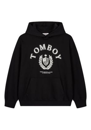 TOMBOY University cotton sweatshirt - Black