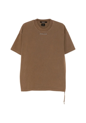 Ksubi Espresso logo T-shir - Brown