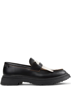 Camper Twins fringed walden loafers - Black