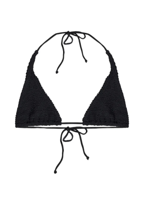 Bond-eye Serenity textured tie bikini - Black