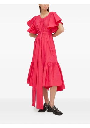 MMC STUDIO ruffled tie mania dress - Pink