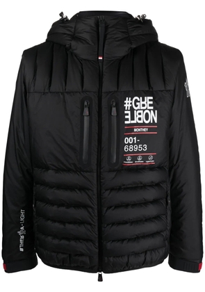 Moncler Grenoble Monthey zip-up padded jacket - Black